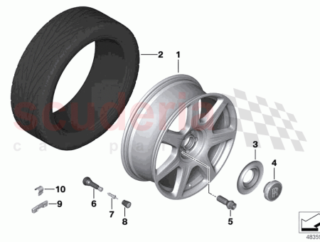 Photo of JANTE EN ALLIAGE L GER ARGENT…