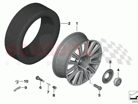 Photo of JANTE EN ALLIAGE L GER POLIE…