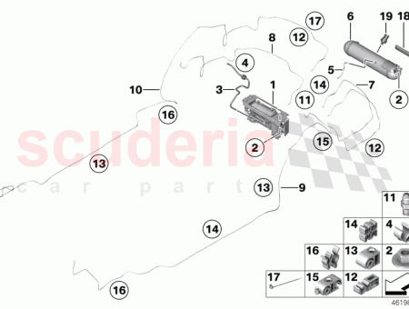 Photo of TUYAU RESSORT PNEUMATIQUE AVANT GAUCHE…