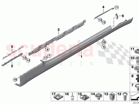 Photo of GARNITURE DE SEUIL APPR T E DROITE…