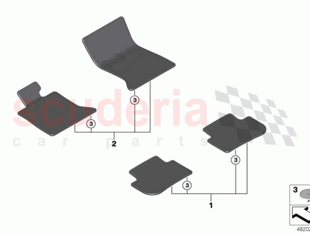 Photo of SET TAPIS DE SOL AVANT…