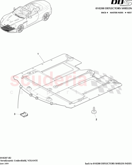 Part Diagram for Aston Martin CG43-5E212-AB