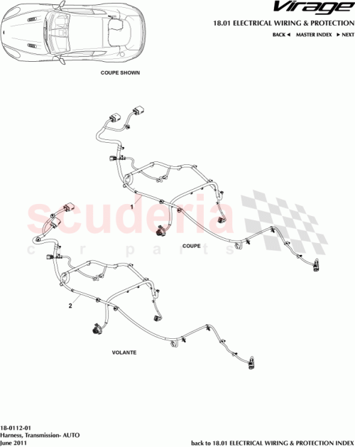 Part Diagram for Aston Martin CG43-7C078-AB