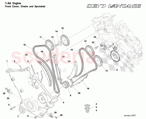 Part Diagram for Aston Martin 1R12-03-10483