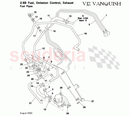 Part Diagram for Aston Martin 1R12-343318-AB