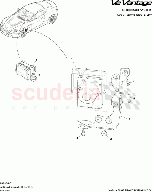 Part Diagram for Aston Martin 5W9314B296AE