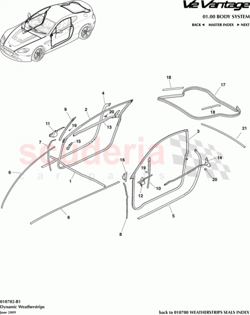 Part Diagram for Aston Martin 6G33-25902-AA