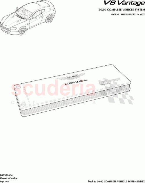 Part Diagram for Aston Martin 6G43-40-10393
