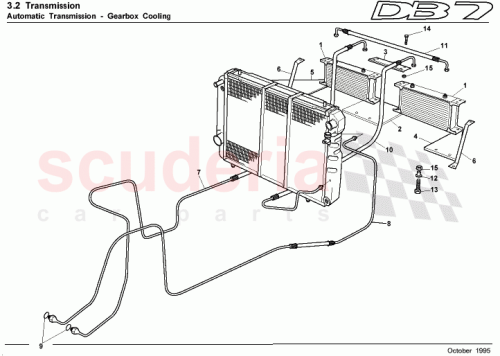 Part Diagram for Aston Martin 697177