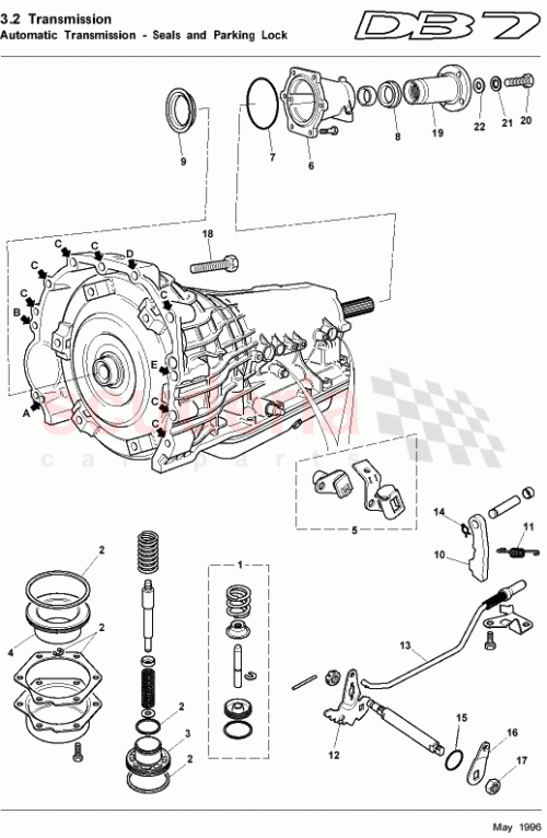 Part Diagram for Aston Martin 42-84684