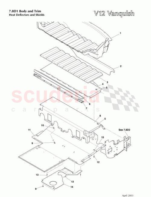 Part Diagram for Aston Martin 1R12-185742-AA