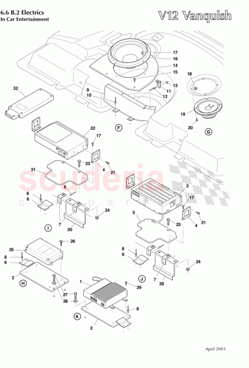 Part Diagram for Aston Martin 1R12-374475-AA