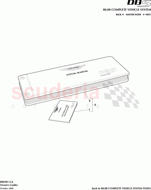Part Diagram for Aston Martin 4G43-40-10842