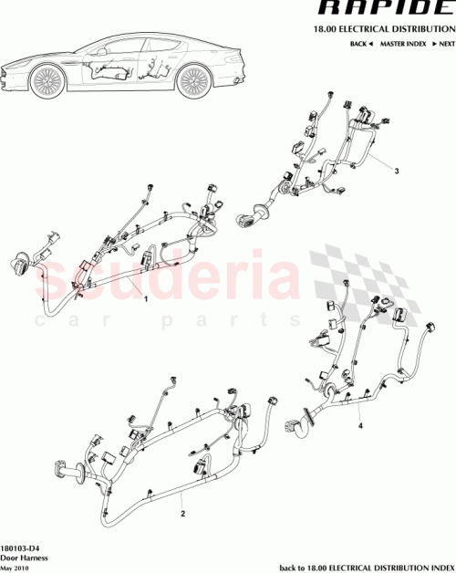 Part Diagram for Aston Martin AD43-37-10064