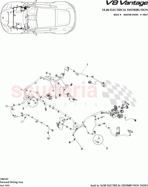 Part Diagram for Aston Martin BG33-14290-LD