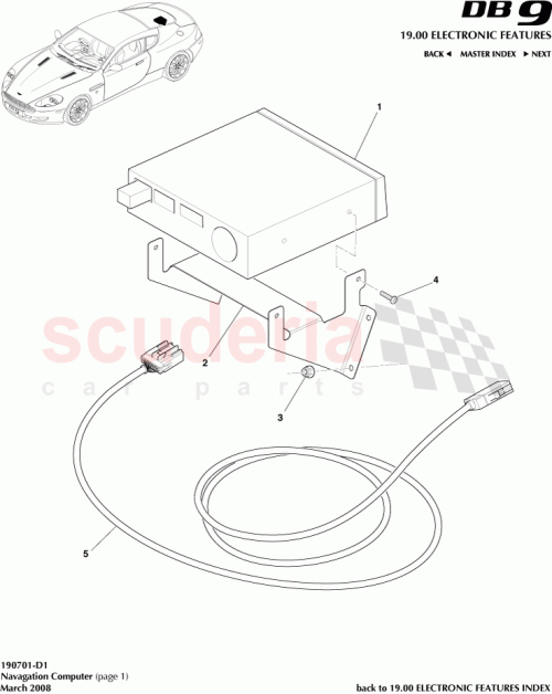 Part Diagram for Aston Martin 7G43-10E887-AB