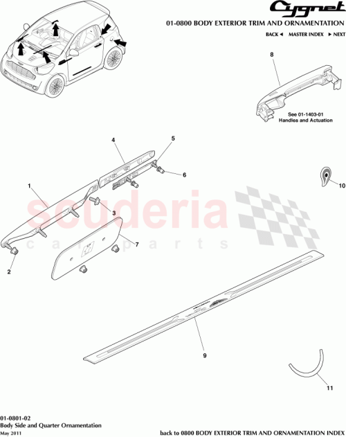 Part Diagram for Aston Martin AY2Y-79103-AA