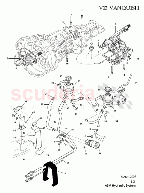 Part Diagram for Aston Martin 1R12-382942-AA