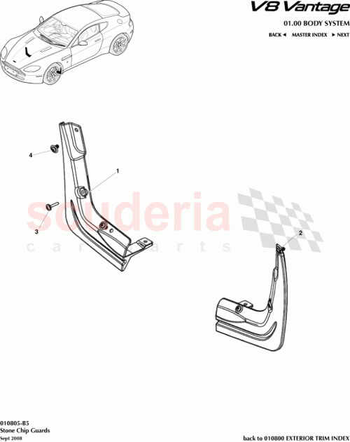 Part Diagram for Aston Martin 7G33-16L588-AA