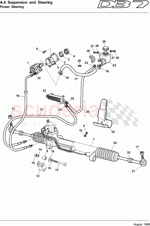 Part Diagram for Aston Martin 24-81036