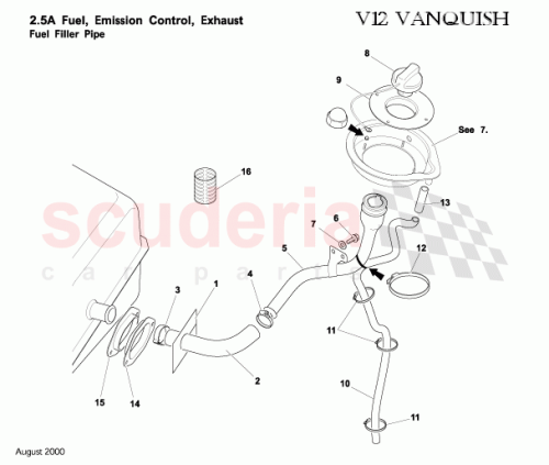 Part Diagram for Aston Martin 1R12-342886-AB