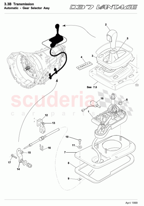 Part Diagram for Aston Martin 80-122842-AA