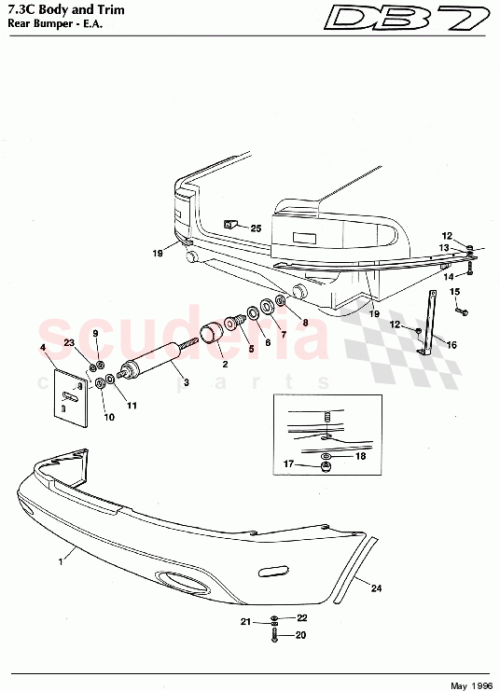Part Diagram for Aston Martin 72-84369