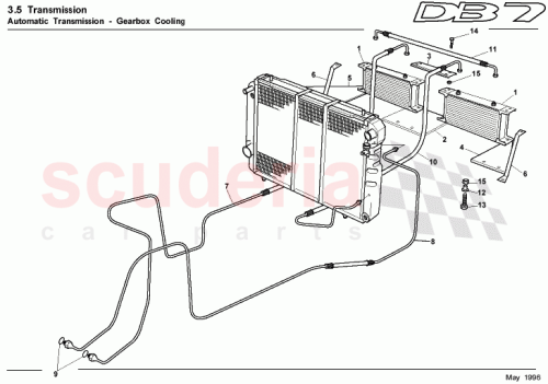 Part Diagram for Aston Martin 42-81650
