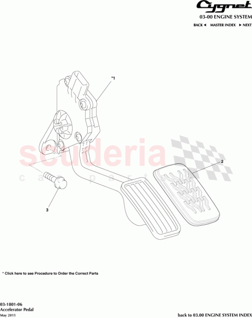 Part Diagram for Aston Martin 78110-74020