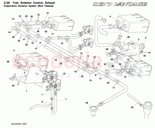 Part Diagram for Aston Martin 34-84269