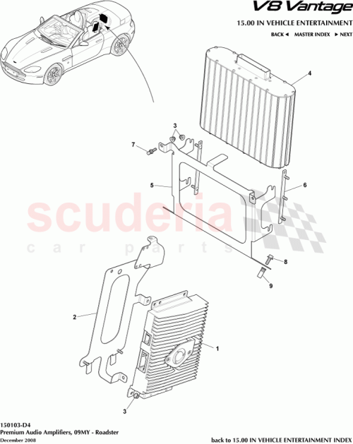 Part Diagram for Aston Martin AG3319C126DA
