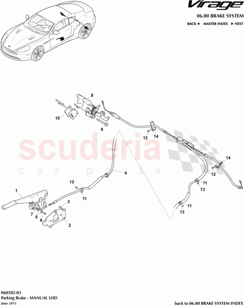 Part Diagram for Aston Martin AD232C328BB