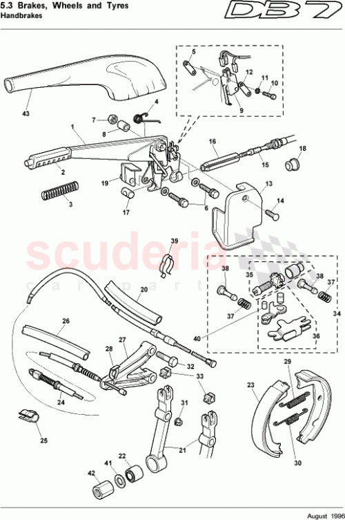 Part Diagram for Aston Martin 30-80526