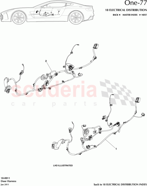 Part Diagram for Aston Martin AY93-14630-AB