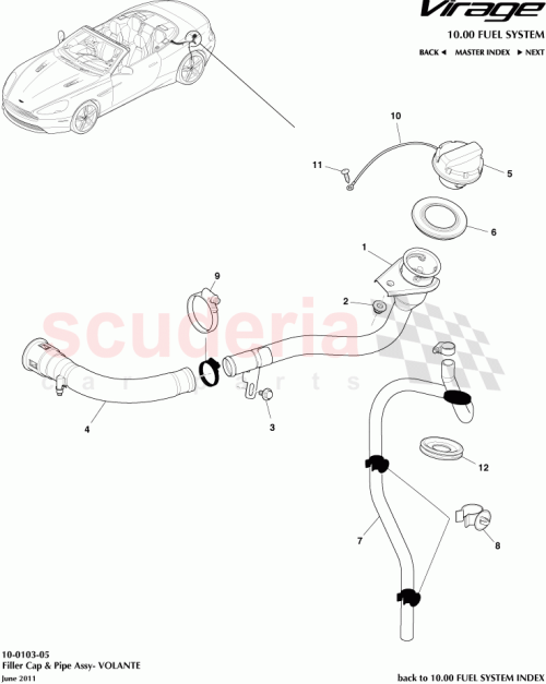 Part Diagram for Aston Martin AD339C071AA