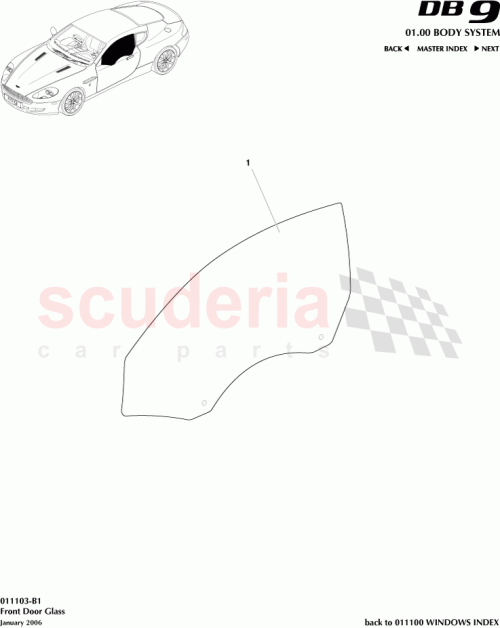 Part Diagram for Aston Martin 4G43-F21410-AE