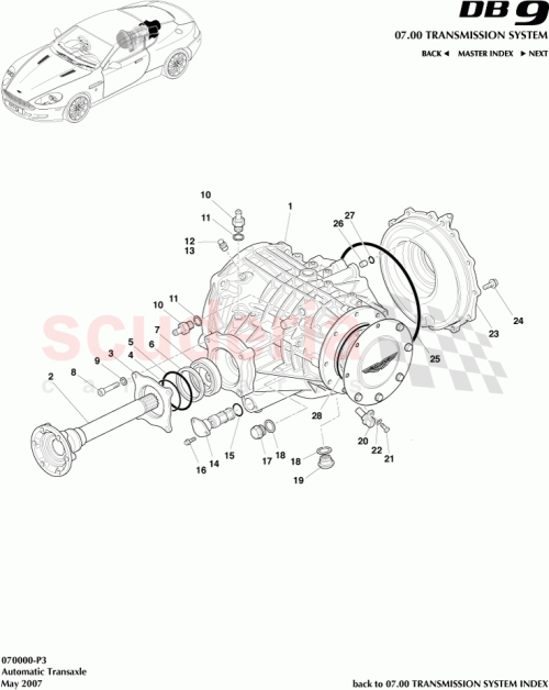 Part Diagram for Aston Martin 4G43-27-10245-PK