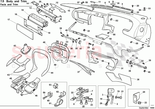 Part Diagram for Aston Martin 69-83909