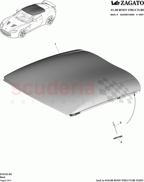 Part Diagram for Aston Martin CY83-502G02-BA