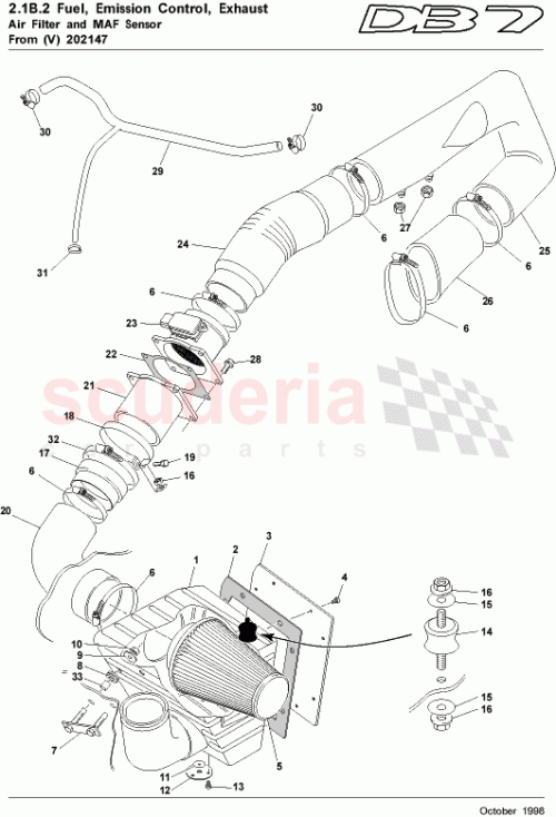 Part Diagram for Aston Martin 12-111368-AA