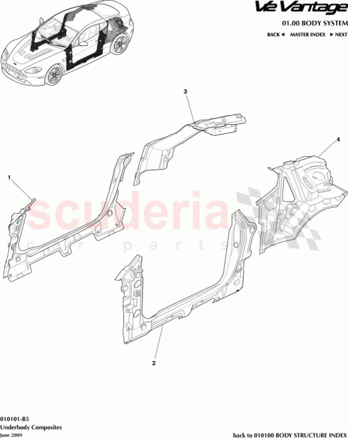 Part Diagram for Aston Martin AD23-C41038-AC