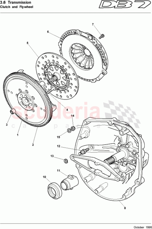 Part Diagram for Aston Martin 11-80182