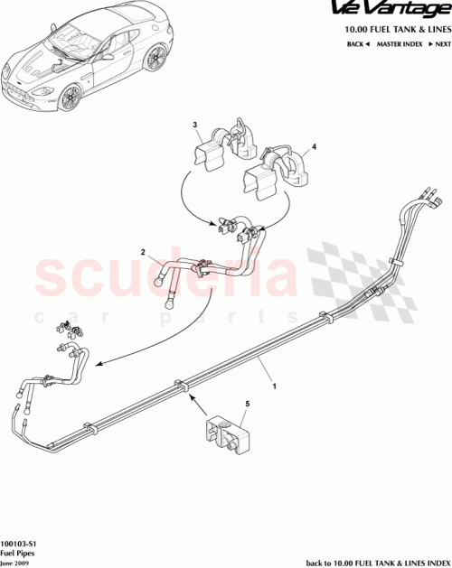 Part Diagram for Aston Martin AD239S284AA