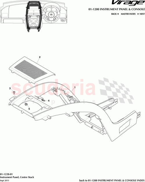 Part Diagram for Aston Martin CD4355210ABW