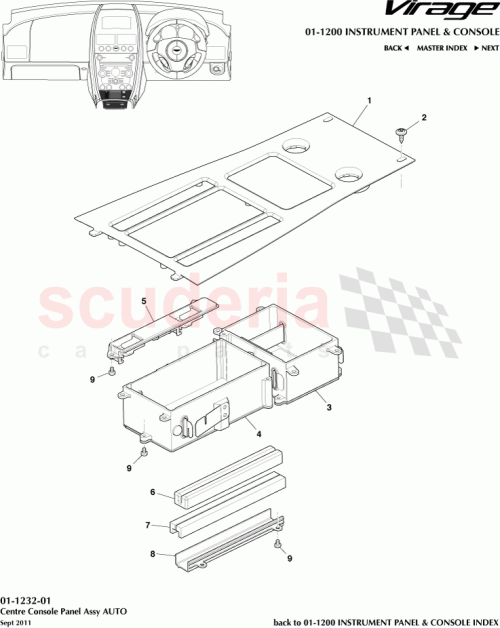 Part Diagram for Aston Martin CG4304788AAW