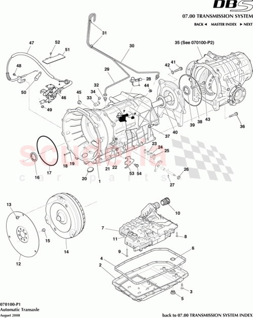 Part Diagram for Aston Martin 702298
