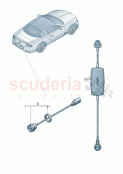 Part Diagram for Bentley 3SA915525