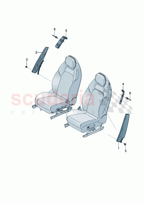 Part Diagram for Bentley 3SD880582E