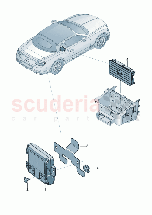 Part Diagram for Bentley 4N0035456F