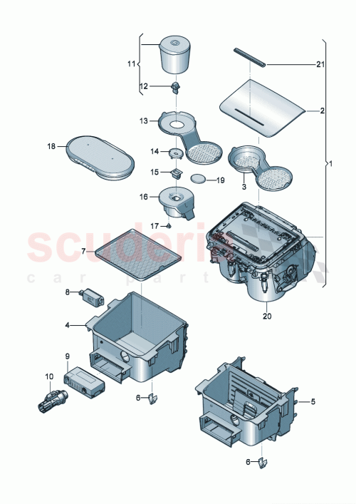Part Diagram for Bentley 3SD862119AA